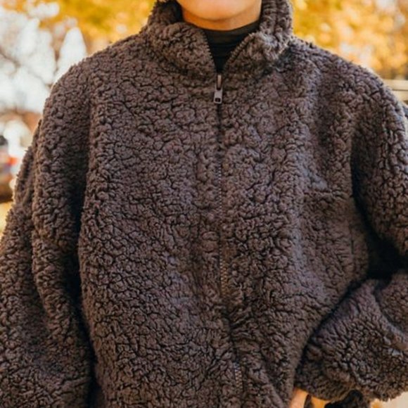 Urban Outfitters Jackets & Blazers - Urban Outfitters Willow Fuzzy Serpa Jacket Large